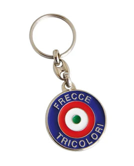 Keychain in enameled metal Frecce Tricolori Aeronautica Militare