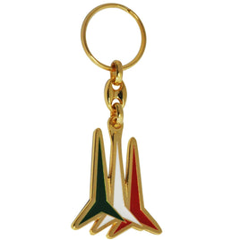Keychain in enameled metal Frecce Tricolori Aeronautica Militare