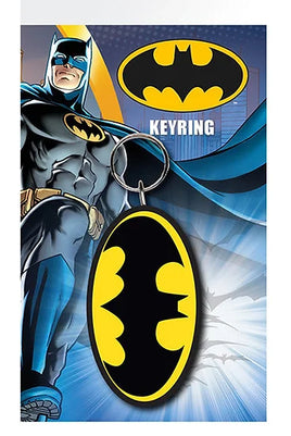 Batman DC Comics Logo Rubber Keychain