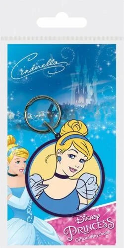 Disney Cinderella rubber keychain