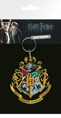 Portachiavi in gomma Hogwarts Harry Potter