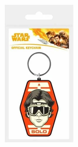 Han Solo Star Wars Star Wars rubber keychain