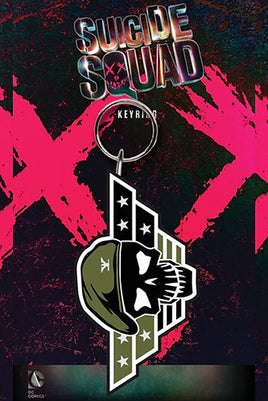 Portachiavi in gomma Suicide Squad Rick Flagg