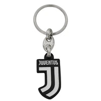 Juventus Calcio enamelled metal key ring