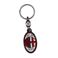 Portachiavi in metallo smaltato Milan 1889 Calcio