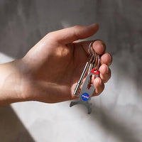 Nasa Multi Tool Kit 10 in 1 metal keychain