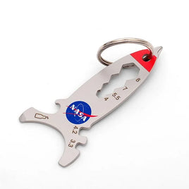 Nasa Multi Tool Kit 10 in 1 metal keychain