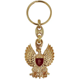 Police Eagle key ring in enamelled metal