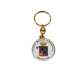 Schlüsselanhänger aus emailliertem Metall Nunziatella Military School