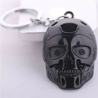 Terminator enamelled aluminum keychain