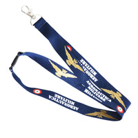 Portachiavi portapass lanyard porta badge Aeronautica Militare