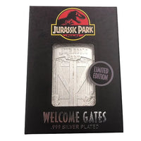 Jurassic Park Limited Edition Parkeingangsbarren aus Metall