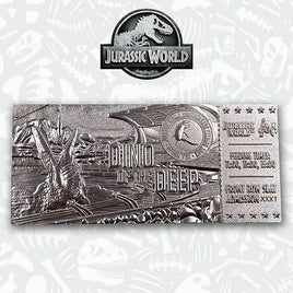 Replikat des Jurassic World Mosasaurus-Tickets