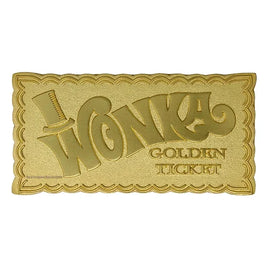 Willy Wonka Schokoladenfabrik-Ticket-Replik-Ticket