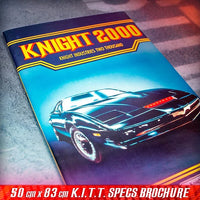 Box Set Replica Supercar K.I.T.T. knight Rider F-L-A-G- Agent