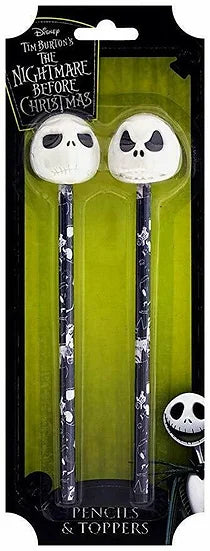 Set of 2 Jack Nighmare Before Christmas pencils