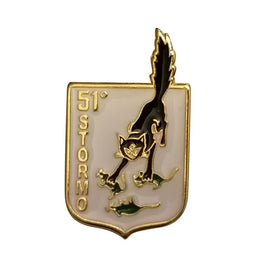 51 ° Stormo Aerea Aeronautica Militare enamelled metal pin