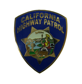 Chips Caifornia Highway Patrol Police enameled metal pin