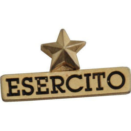 Spilla pulce in metallo smaltato Esercito Italiano