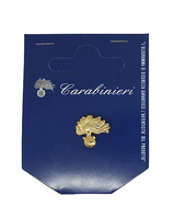 Flohbrosche aus emailliertem Metall Golden Flame Carabinieri