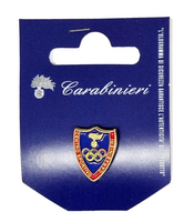 Spilla pulce in metallo smaltato Gruppo Sportivo Carabinieri