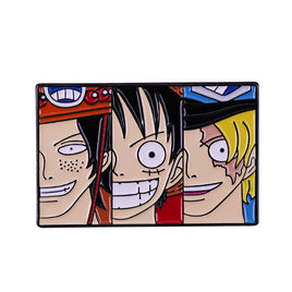 Spilla in metallo smaltato manga One Piece