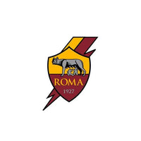 Flohbrosche aus emailliertem Metall Roma Calcio Lupa