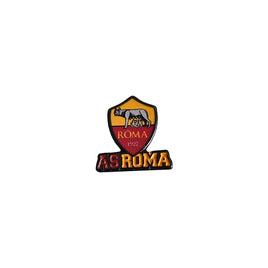 Flea brooch in enameled metal Roma Calcio Lupa