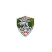 Spilla pulce in metallo smaltato Comando Truppe Alpine Esercito Italiano con custodia