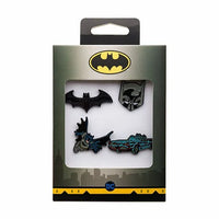 Set 4 Spille in metallo smaltato Batman Limited Edition