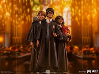 Set 3 statue 1/10 Harry Potter, Ermione e Ron de "La Pietra Filosofale"