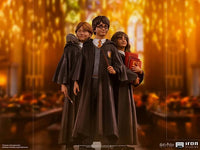 Set 3 statue 1/10 Harry Potter, Ermione e Ron de "La Pietra Filosofale"