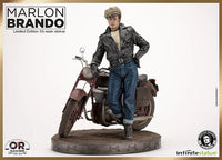 Preorder Marlon Brando Statue with Triumph Old &amp; Rare 1/6