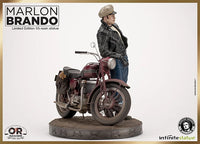 Preorder Marlon Brando Statue with Triumph Old &amp; Rare 1/6