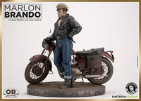 Preorder Marlon Brando Statue with Triumph Old &amp; Rare 1/6
