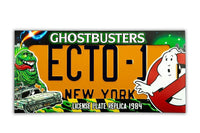 Replikat Targa Ecto1 Ghostbusters Nummernschild
