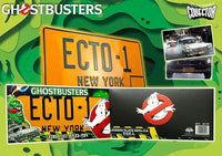 Replica Targa Ecto1 Ghostbusters License Plate
