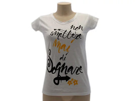 Lady Line Damen T-Shirt It's Just Words