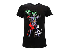 Dc Comics Harley Quinn and Joker T-Shirt